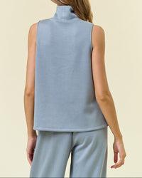 Elegant High Neck Modal Pant Set