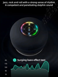 Portable Bathroom Bluetooth Led Speaker