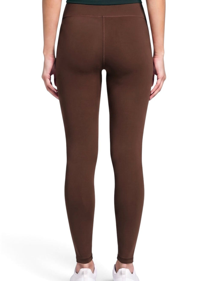 Chocolate Brown High-Rise Performance Leggings