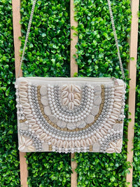 Seashell Beads Clutch