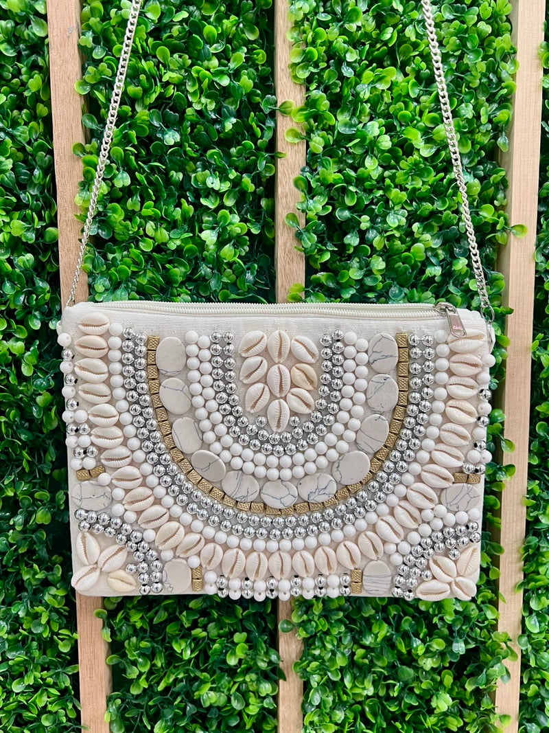 Seashell Beads Clutch