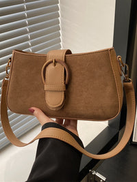 Vintage Buckle Shoulder Bag
