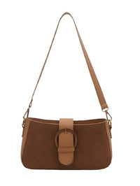 Vintage Buckle Shoulder Bag