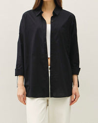 Crisp Oversized Basic Cotton Shirt