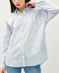 Crisp Oversized Basic Cotton Shirt