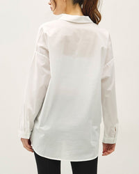 Crisp Oversized Basic Cotton Shirt