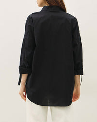 Crisp Oversized Basic Cotton Shirt
