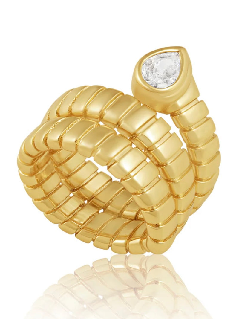 SJ Beautiful Wrap Snake Ring