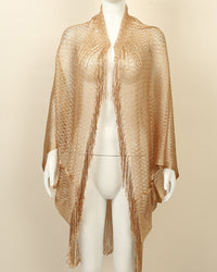 Sheer Beach Cover Up Swimwear Poncho