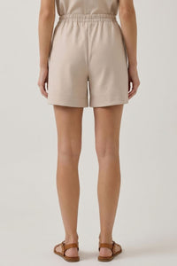 High Waist Front Pocket Bermuda