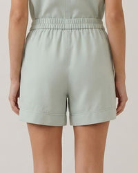 High Waist Front Pocket Bermuda