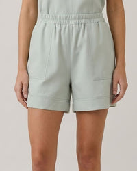 High Waist Front Pocket Bermuda