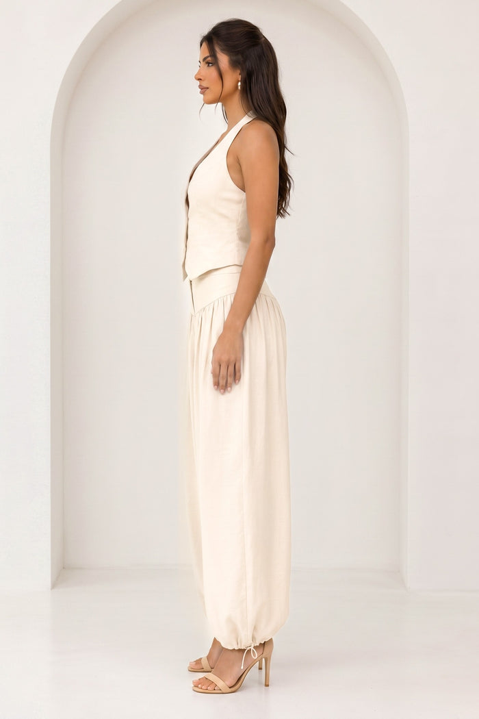 Ivory Balloon Pants