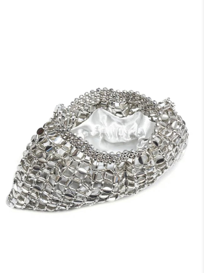 Metal Mesh Evening Bag