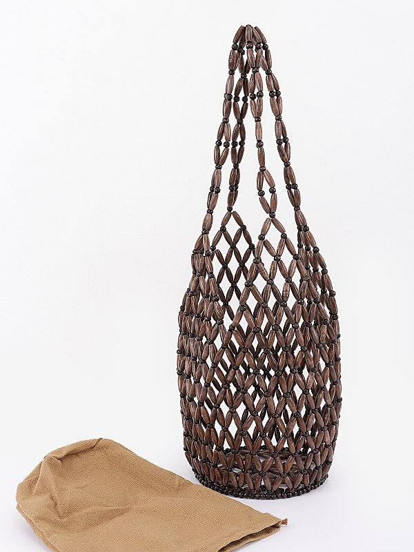 Handmade Wood Shoulderbag