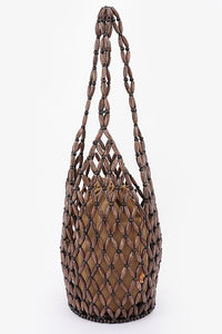 Handmade Wood Shoulderbag