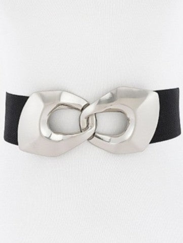 Interlocking Link Stretch Waist Belt