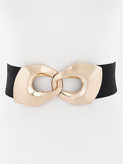 Interlocking Link Stretch Waist Belt