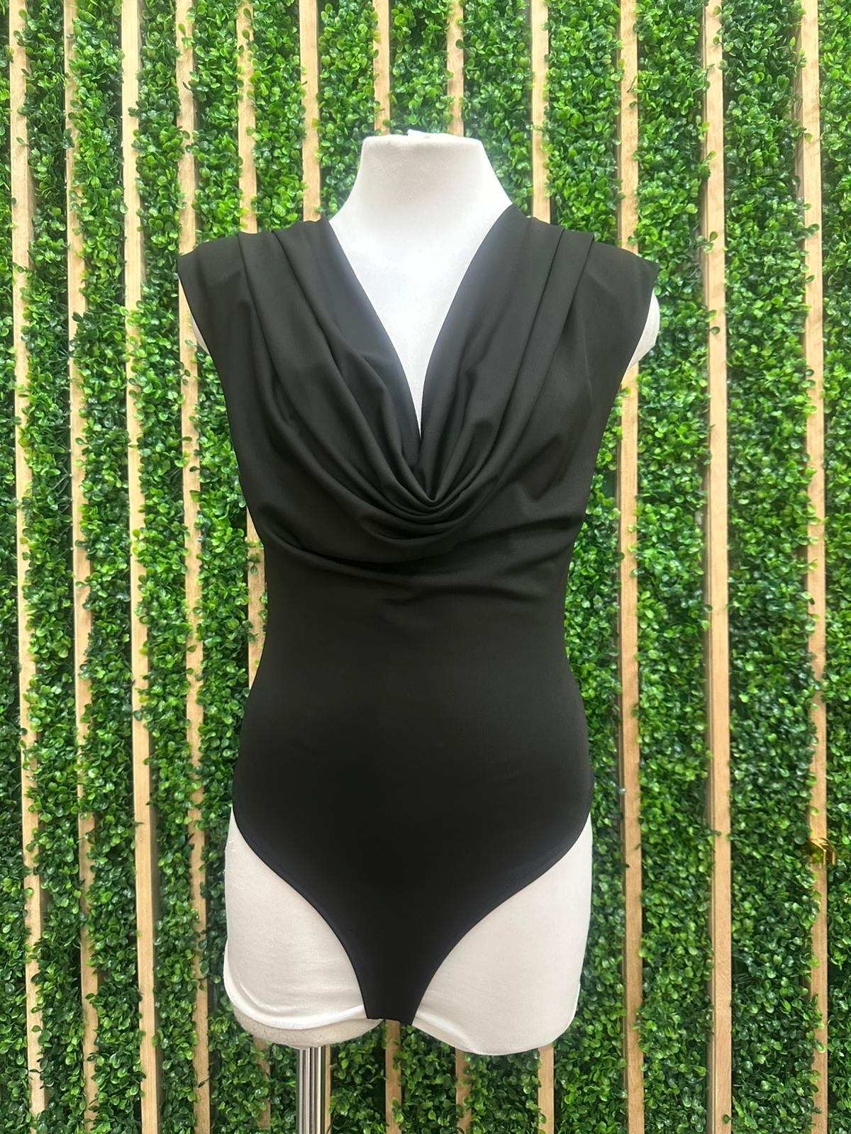 Cowl Neck Bodysuit