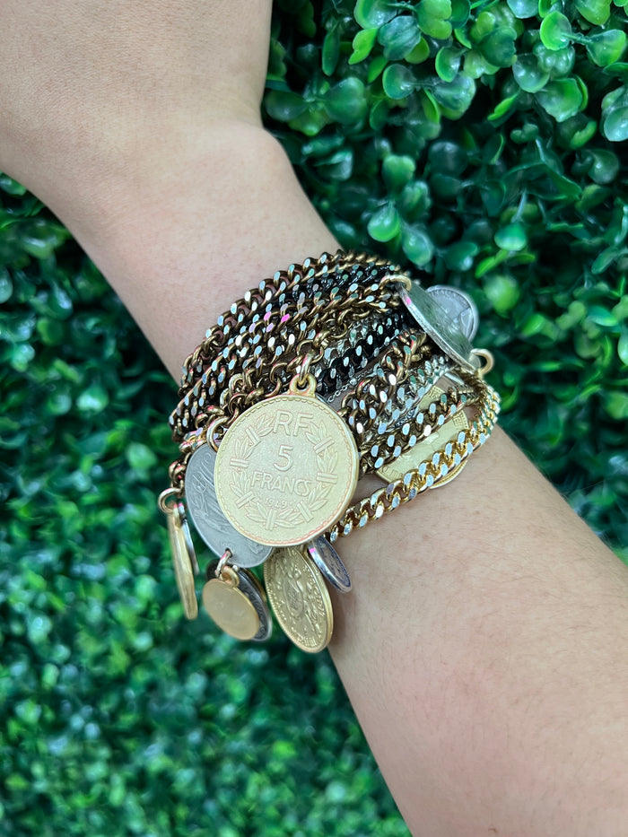 BE Multichain Multi Coin Bracelet