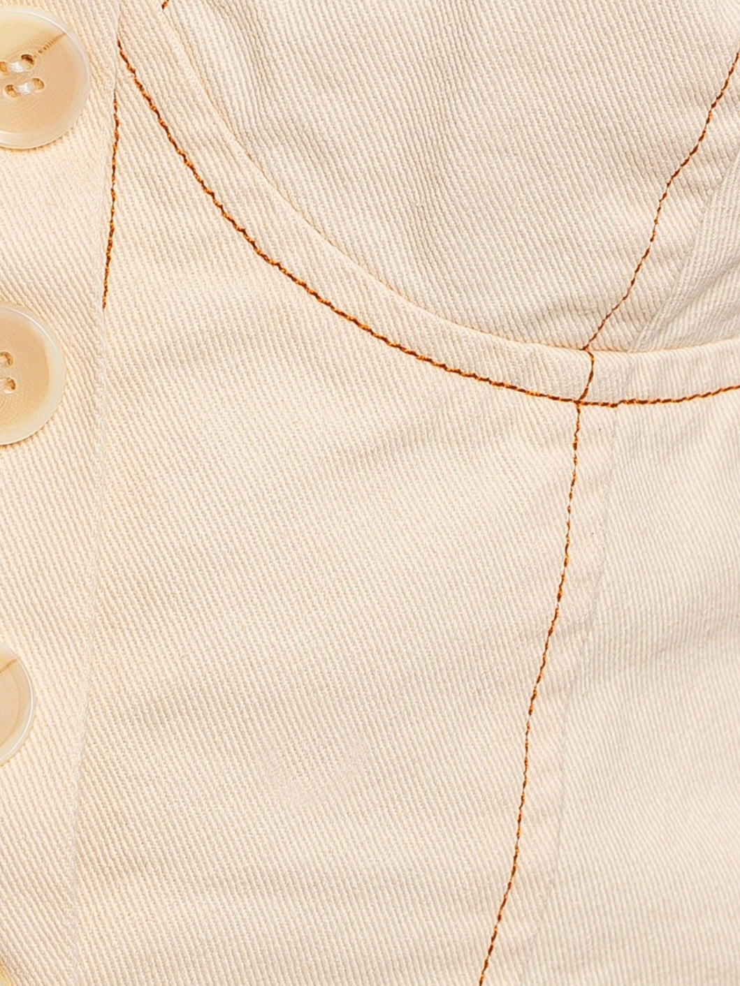 Cream Vest Top