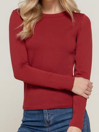 Thermal Classic Long-Sleeve Crewneck Top
