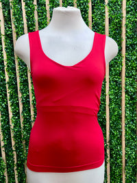 Seamless Scoop Neck Tank Top – Multiple Colors