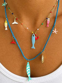 Coastal Treasures Layered Necklace Set