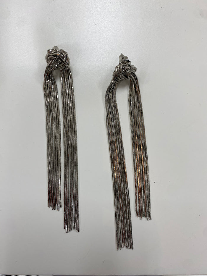 Knot Fringe Earrings