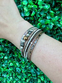 Leatherette Wrap Bracelets