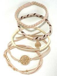 Duo Function Knot Bracelet Hair Ties