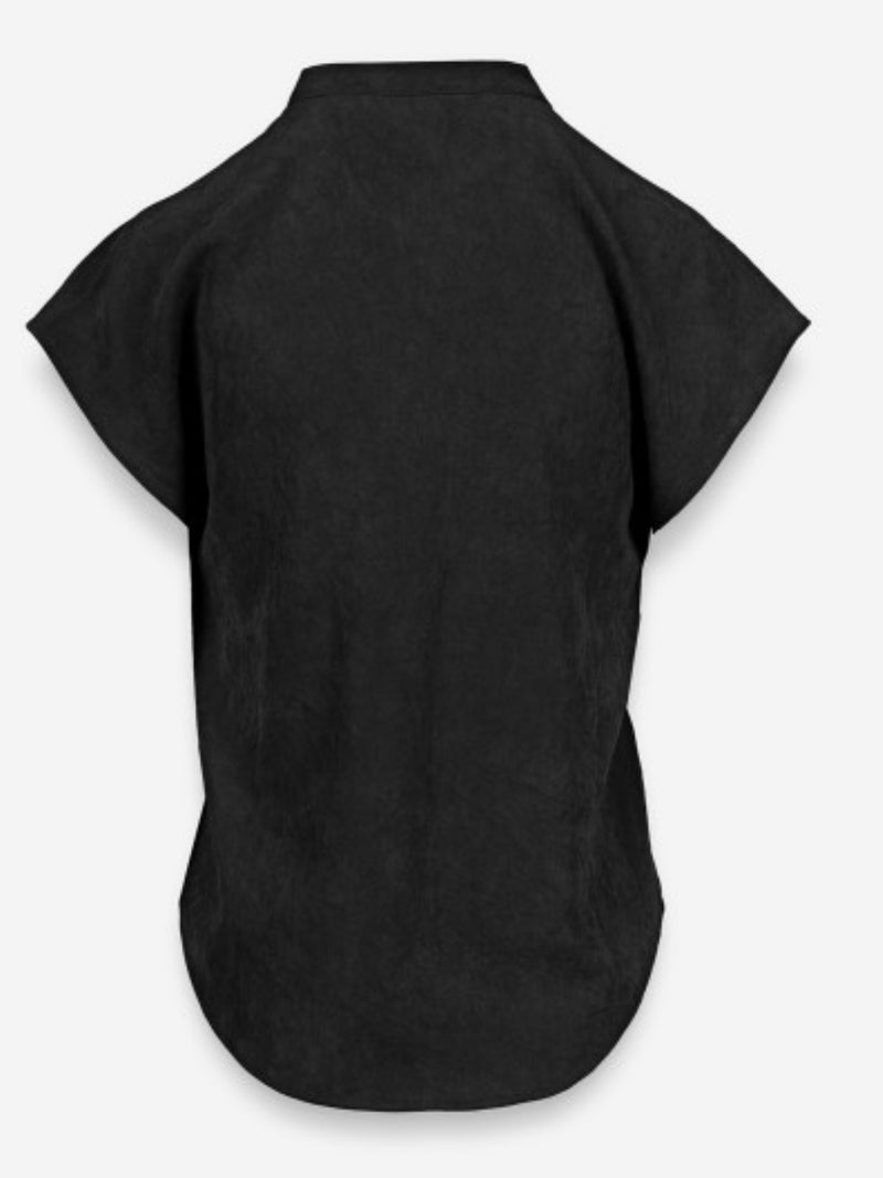 Soft Matte Drop Shoulder Blouse