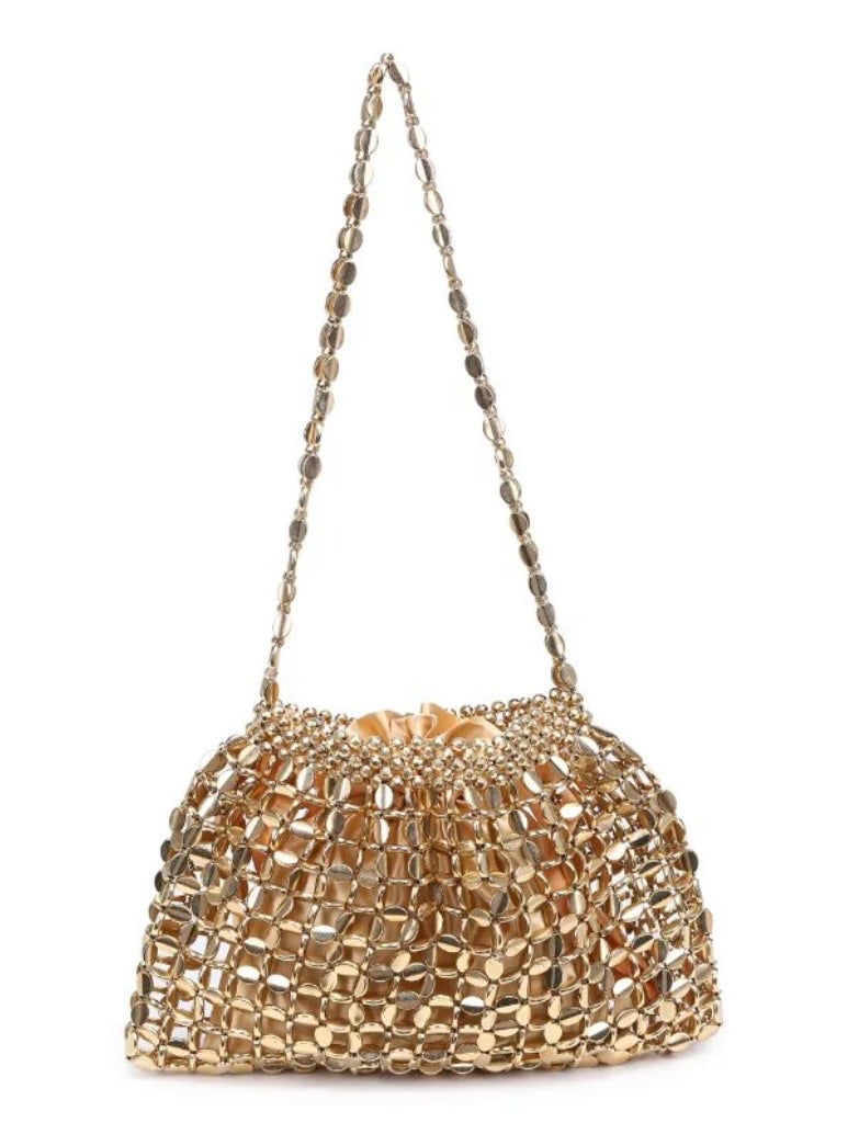 Metal Mesh Evening Bag