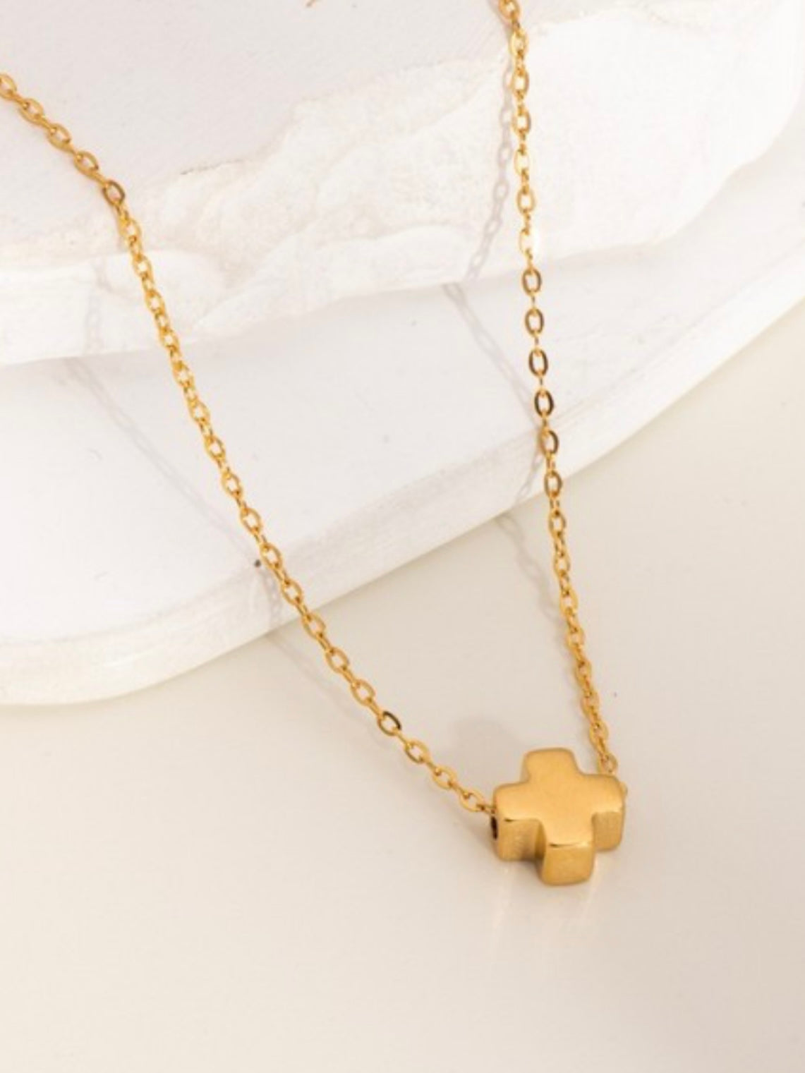 SS Meaning Charm Necklace