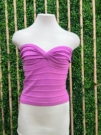 Twist Front Tube Top
