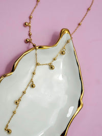Stainless Steel Beads Lariat