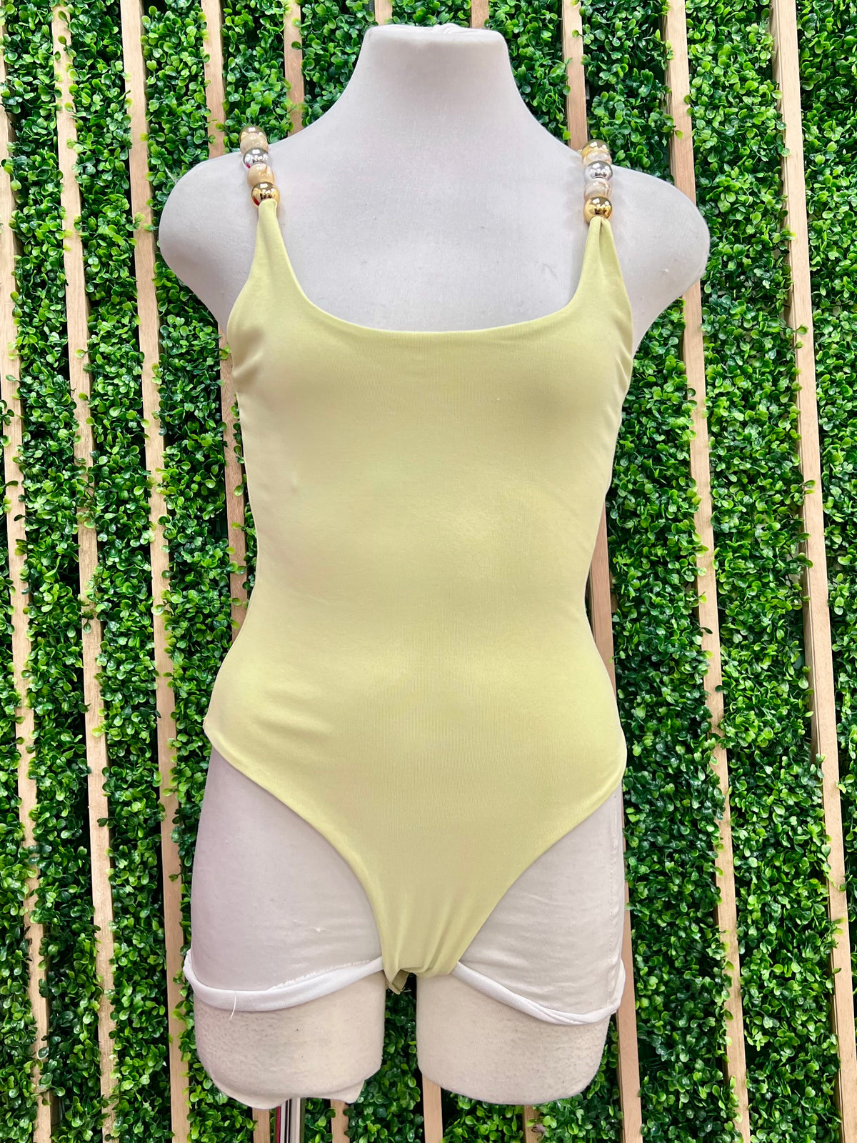 Beaded Detail Bodysuit