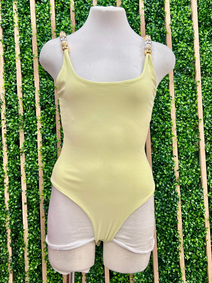 Beaded Detail Bodysuit