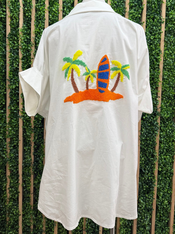 Palm Surf Blouse
