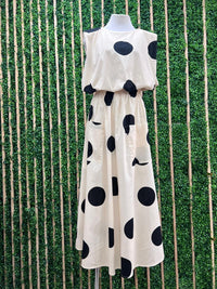 Polka Dot Bubble Top