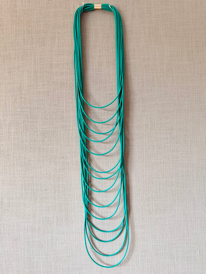 Multi Layer Rubber Necklace