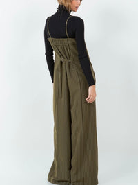 Pinstripe Loose Fit Jumpsuit