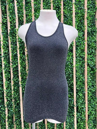 Metallic Trim Racerback Top