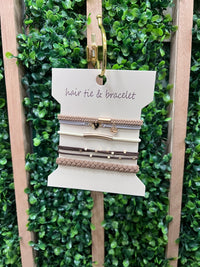 Duo Function Knot Bracelet Hair Ties