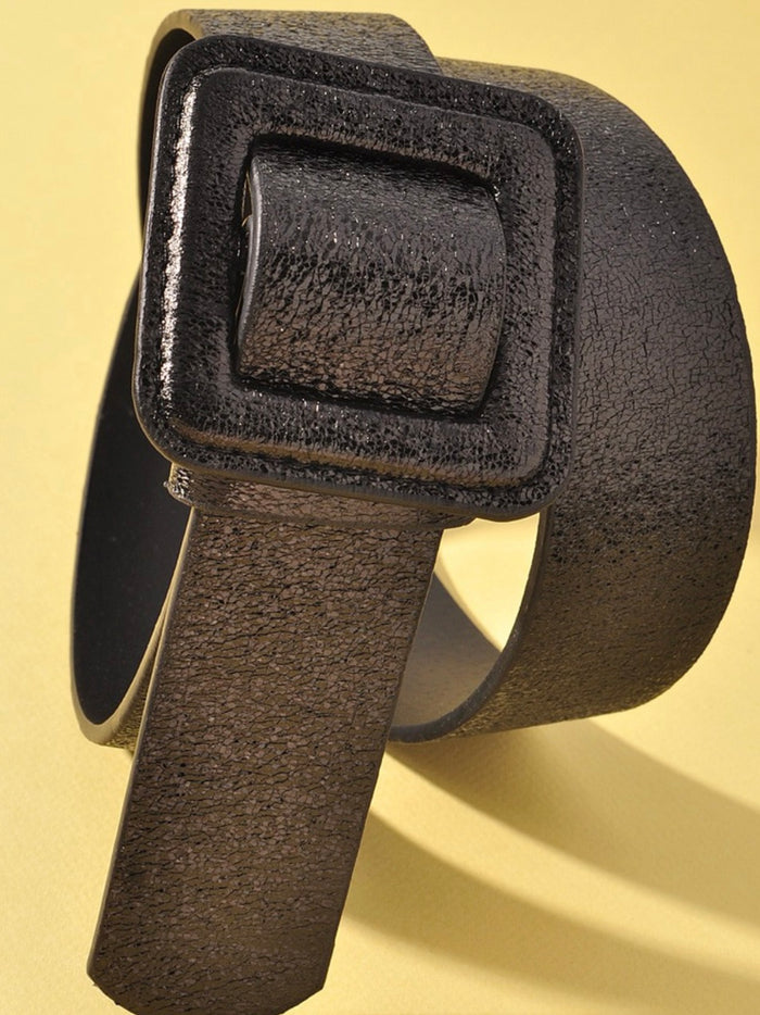 Glitter Foil Square Belt