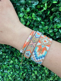 Multi Beads Bracelet 4 Piece Set
