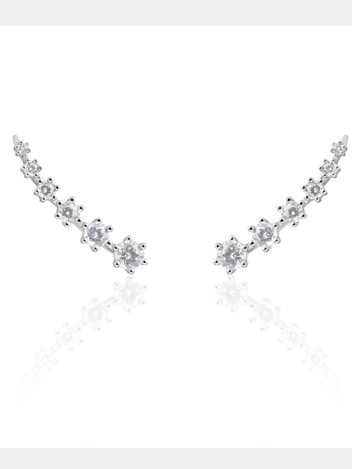 SJ Crystal Climbing Earring