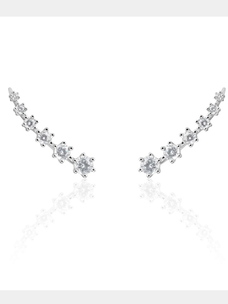 SJ Crystal Climbing Earring