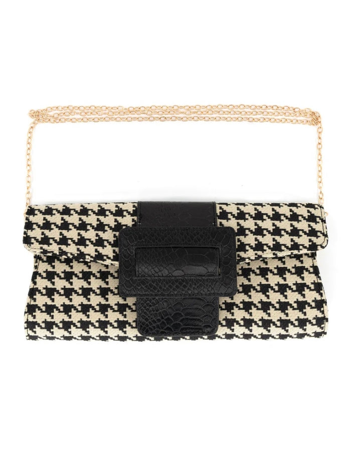 Houndstooth Clutch