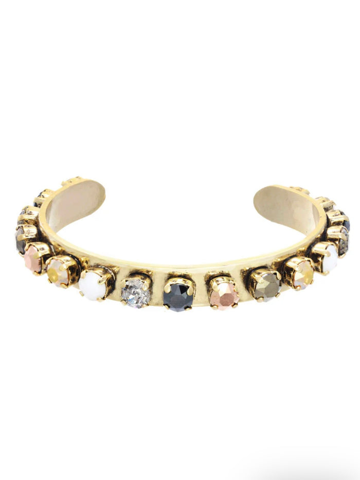 Tova Kelly Antique Gold Mixed Metal Cuff